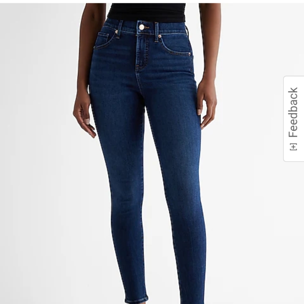 Express mid Rise Skinny Jeans Size 6